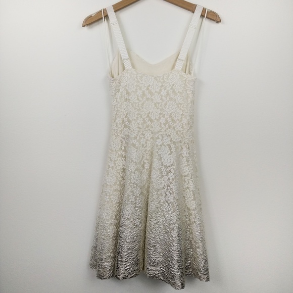 Free People Foil Ombre Lace Fit and Flare Dress - Picture 2 of 7